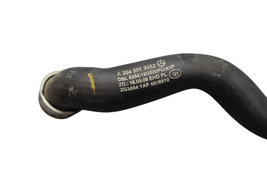 12-16 Mercedes E350 Radiator Coolant Upper Hose Pipe Tube 2045013982 Oem