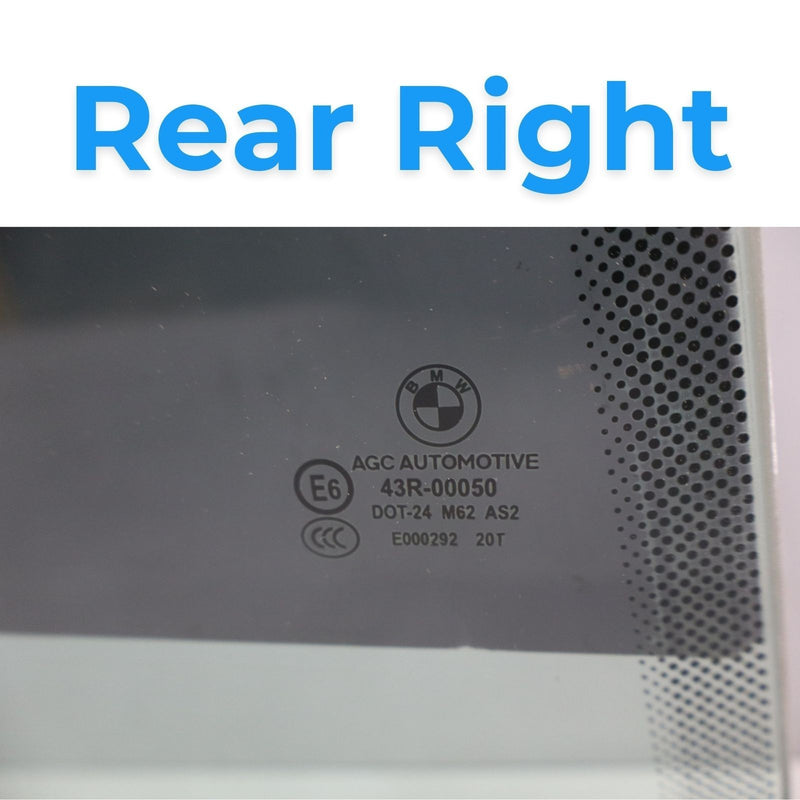 Load image into Gallery viewer, 10-17 BMW 535i GT 550i GT F07 Rear Right Passenger Side Door Window Glass Oem

