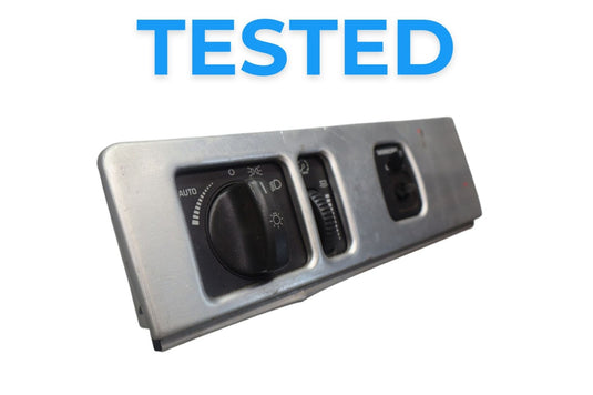 02-05 Ford Thunderbird Front Left Dash Headlight Mirror Switch Trim Bezel Oem