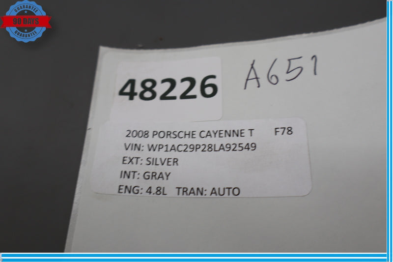 Load image into Gallery viewer, 03-10 Porsche Cayenne Front Right Passenger Door Panel Grab Handle Trim Oem
