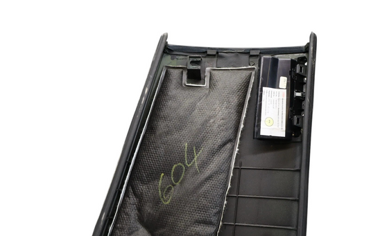 06-12 Bentley Continental Left Side B Pillar Cover Trim Black 3W5819727C Oem