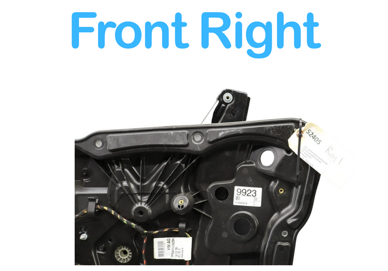 Load image into Gallery viewer, 11-17 Volkswagen Touareg VW Front Right Passenger Window Regulator W/Panel Oem
