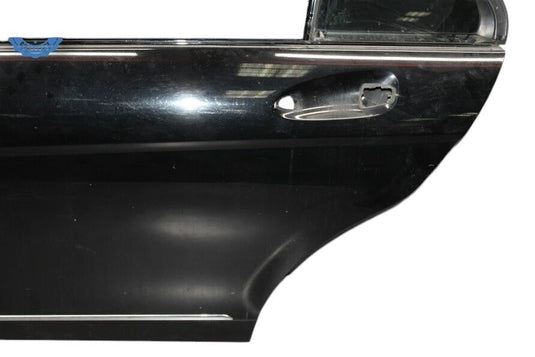 08-14 Mercedes C250 W204 C300 C350 Rear Left Driver Side Door Shell Black OEM