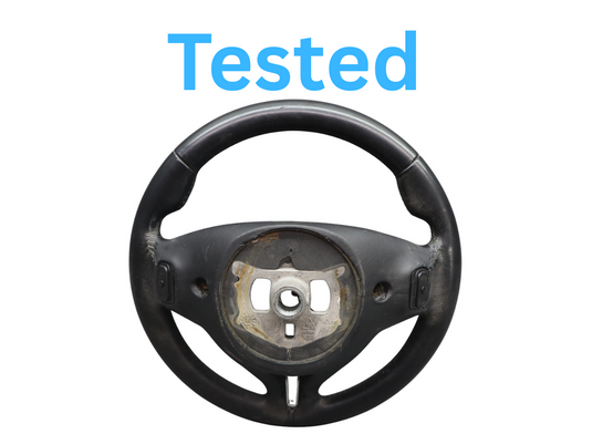 14-20 Maserati Quattroporte M156 Steering Wheel w/ Paddle Shifters Oem
