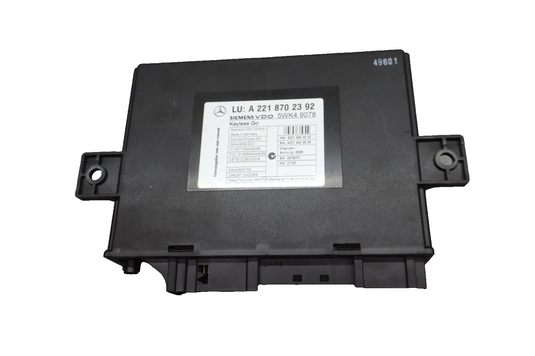 07-14 Mercedes W216 CL550 S550 S63 Keyless Go Control Module Unit ECU Oem