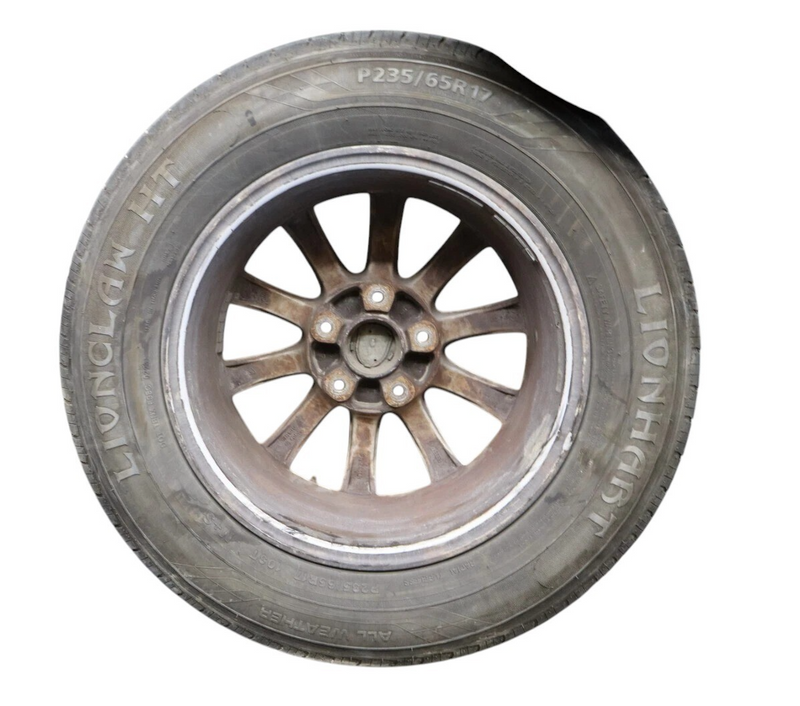 Load image into Gallery viewer, 03-10 Porsche Cayenne 7.5X17 17" Wheel Tire Rim Assembly 10 Spoke 7L5601025P Oem
