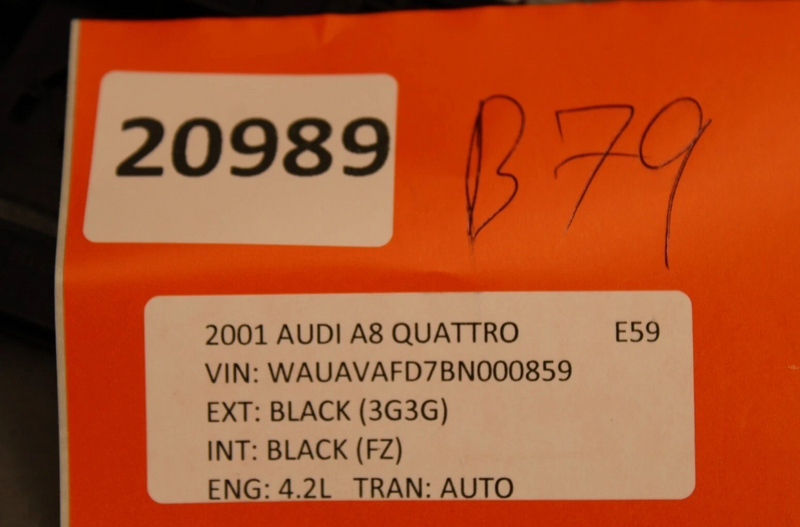 Load image into Gallery viewer, 11-18 Audi A8 Quattro S8 Air Vent Hazzard Rear Blind Switch 4H0820911B Oem
