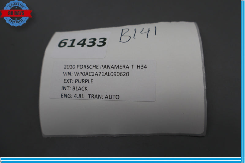 Load image into Gallery viewer, 10-16 Porsche Panamera Rear Right Passenger Door Panel Side Extension Trim Oem
