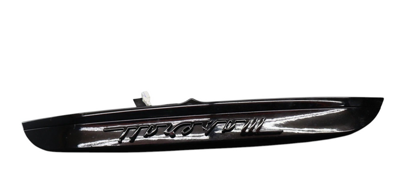 Load image into Gallery viewer, 14-17 Maserati Ghibli Rear Trunk Lid Finisher Trim Light Bar W/ Camera Black Oem
