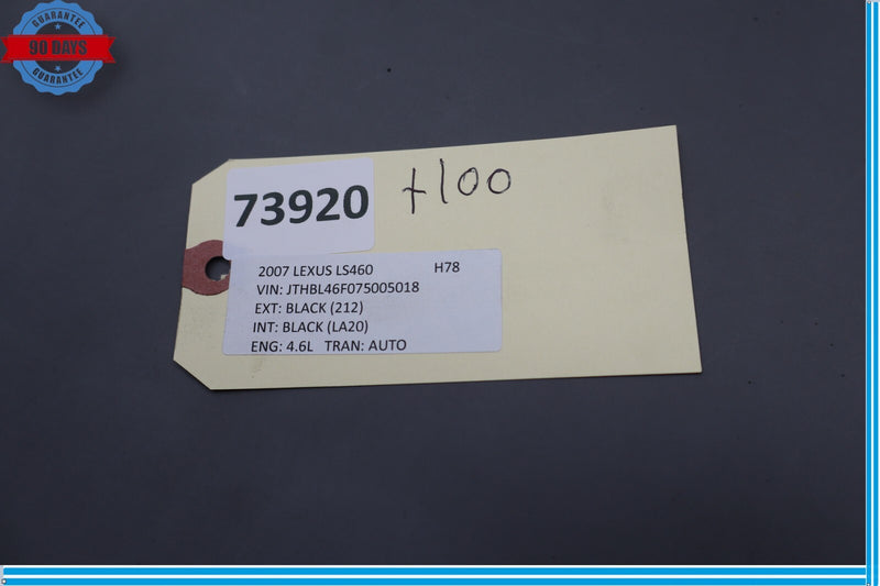 Load image into Gallery viewer, 07-09 Lexus LS460 XF40 Rear Right Lower Bumper Retainer Bracket 52565-50050 Oem
