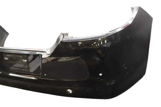 10-13 Porsche Panamera Turbo 970 Rear Lower Bumper Cover Assembly Black OEM