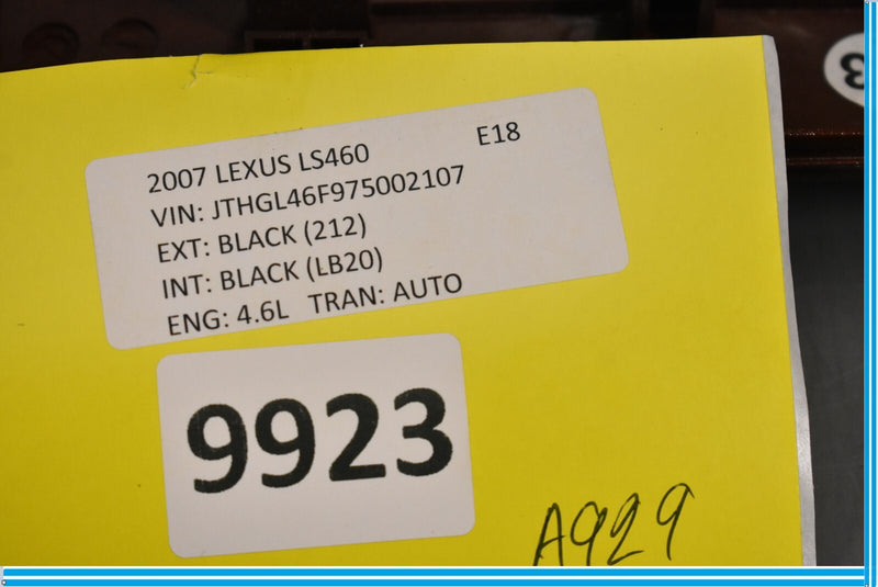 Load image into Gallery viewer, 07-12 Lexus LS460 Front Right Dash Dashboard Trim Molding Panel Cover Oem
