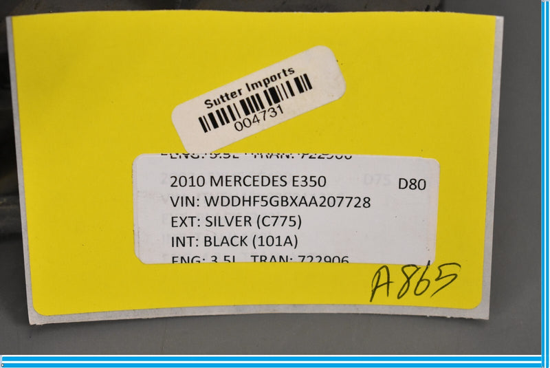Load image into Gallery viewer, 10-13 Mercedes E350 E550 Front Left Driver Bumper Lower Hanger Carrier Oem
