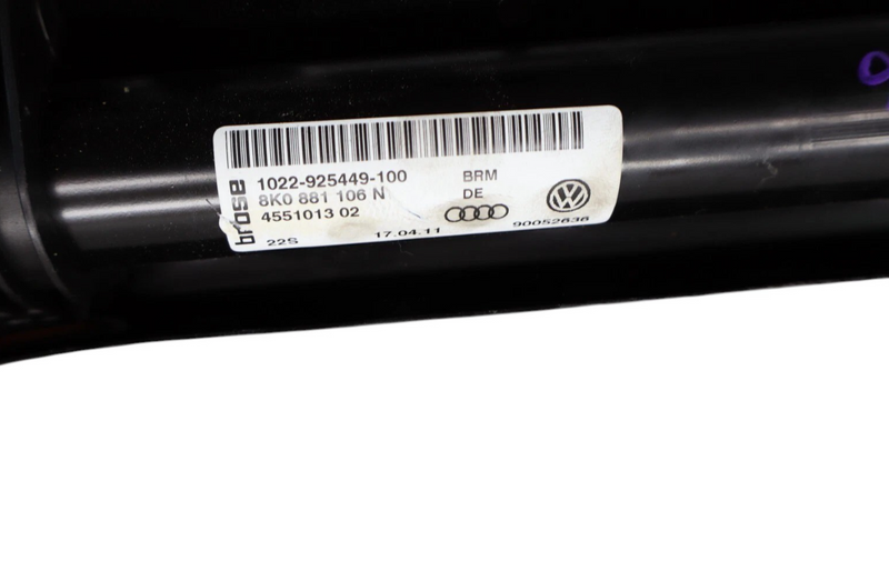 Load image into Gallery viewer, 11-17 Volkswagen VW Touareg Front Right Side Lower Seat Rail Frame W/ Motor Oem
