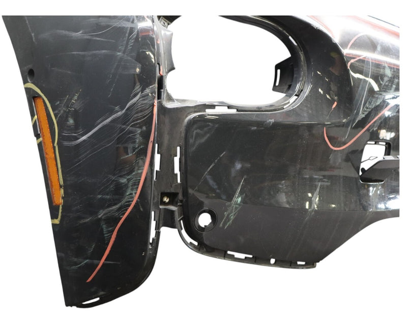 Load image into Gallery viewer, 14-17 BMW I01 i3 Front Bumper Cover Panel Assembly Black 51117296815 Oem
