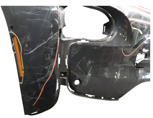 14-17 BMW I01 i3 Front Bumper Cover Panel Assembly Black 51117296815 Oem