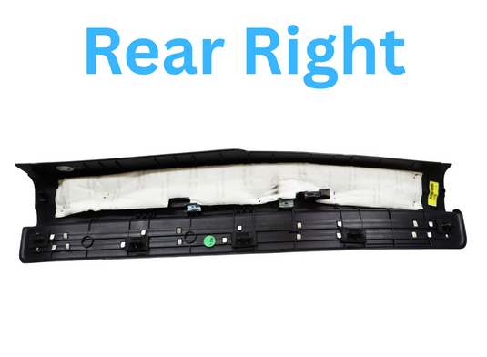 11-16 Hyundai Equus Rear Right Side Door Sill Scuff Plate Trim 858853N500 Oem