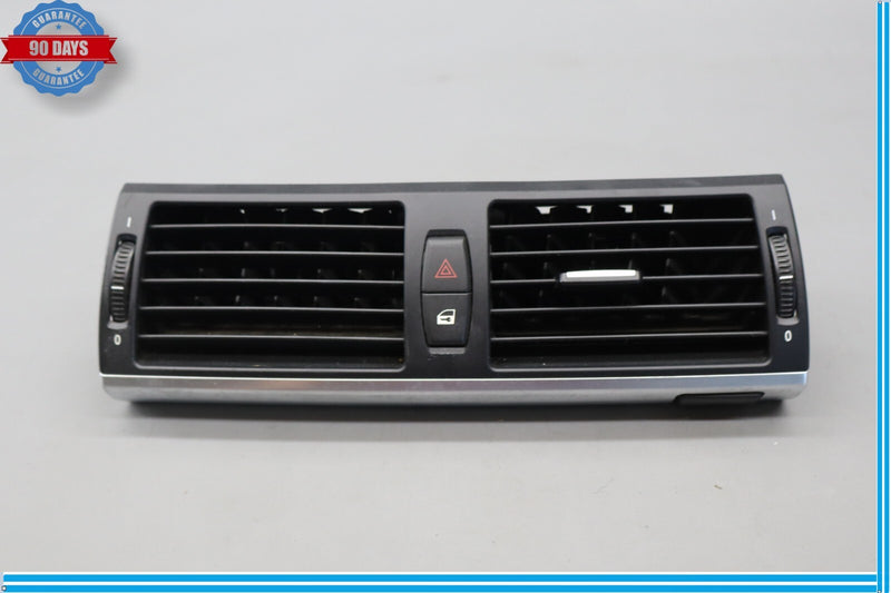 Load image into Gallery viewer, 07-13 BMW X5 E70 Front Center Dash Vent Assembly Hazard Window Lock Oem
