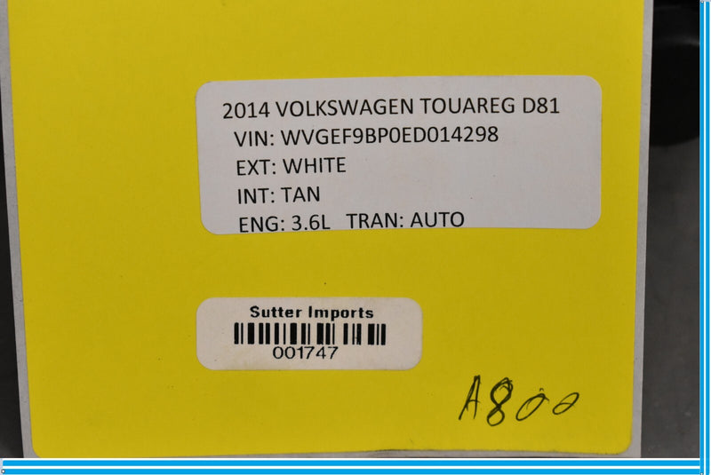 Load image into Gallery viewer, 11-18 Volkswagen VW Touareg Front Lower Gas Acceleration Pedal Oem
