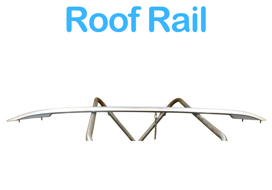 11-18 Porsche Cayenne Upper Left Side Roof Rack Rail Crossbar 7P5860043B Oem