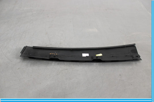 11-18 Audi A8 Rear Left Driver Exterior Door B Pillar Molding Trim Black Oem