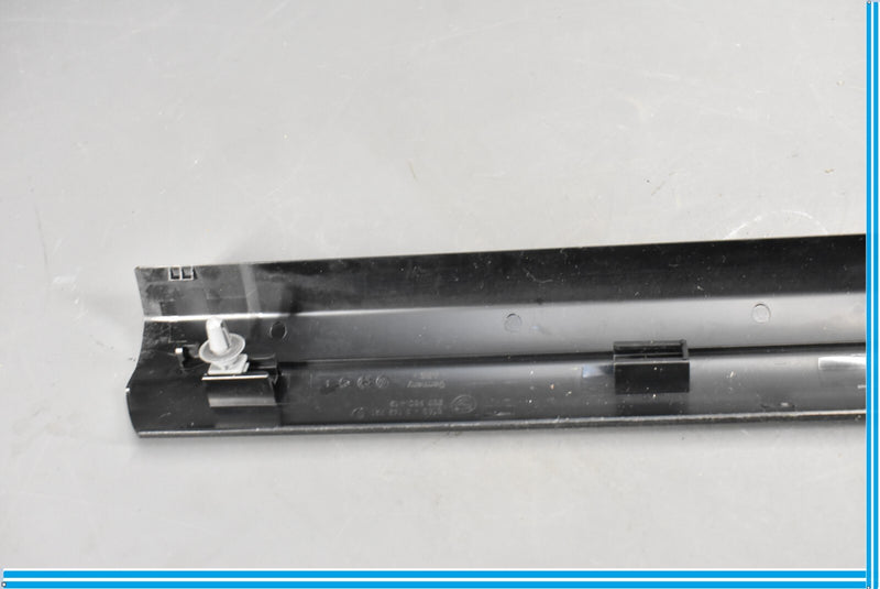 Load image into Gallery viewer, 11-16 BMW 528i 535i 550i F10 Front Left Or Right Door Sill Trim Panel Black Oem
