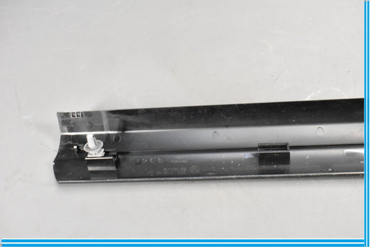 11-16 BMW 528i 535i 550i F10 Front Left Or Right Door Sill Trim Panel Black Oem