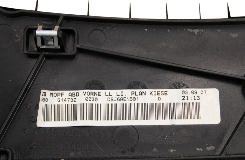 Load image into Gallery viewer, 07-12 Mercedes SL550 SL600 Front Left Side Center Console Molding Trim Cover Oem

