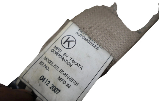 07-12 Lexus LS460 Rear Right Side Seat Belt Seatbelt Retractor 7336050210 Oem