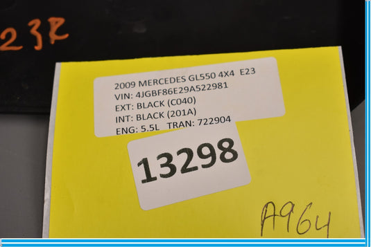07-12 Mercedes X164 GL450 GL550 Front Right Passenger Seat Trim Panel Cap Oem