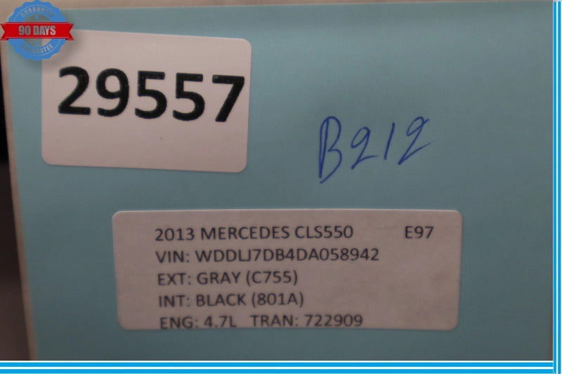 Load image into Gallery viewer, 10-16 Mercedes CLS550 W218 Right Side Under Seat Compartment Black Oem
