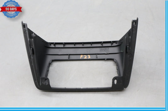 07-15 Audi Q7 Rear Center Console Air Vent Trim Panel Black Oem