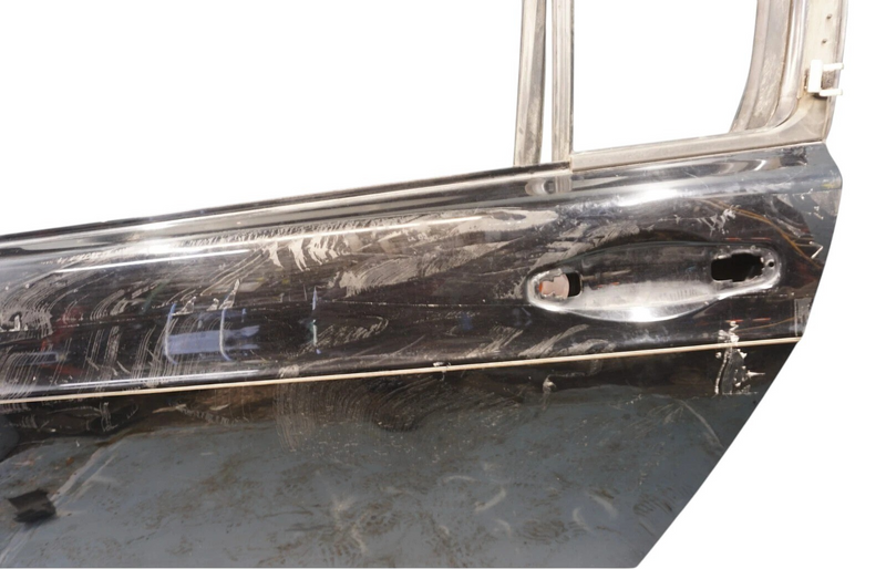 Load image into Gallery viewer, 06-12 Bentley Continental Rear Left Driver Side Door Shell Panel Black  OEM
