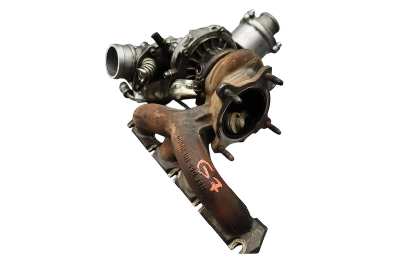 Load image into Gallery viewer, 11-17 Audi A6 Quattro A6  Q5 2.0L Engine Turbo Turbocharger Exhaust Manifold Oem
