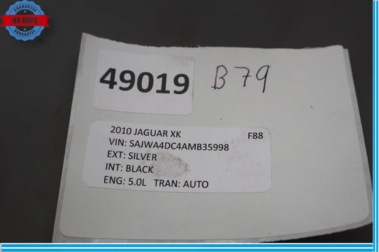 10-15 Jaguar XK XKR X150 Front Left Side Bumper Deflector 8W838110AA Oem