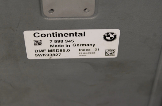 09-12 BMW 750i 750Li F01 F02 Engine Control Module ECU ECM Unit 12147598345 Oem