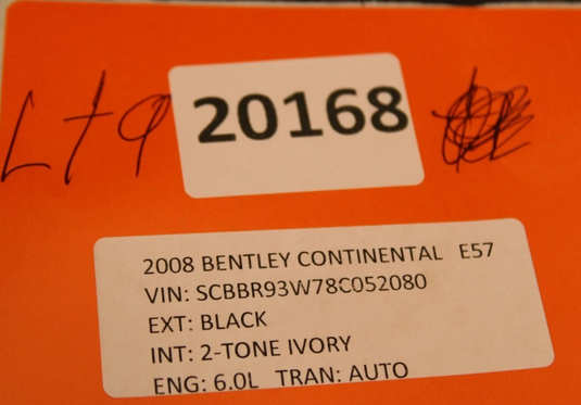 06-12 Bentley Continental Rear Trunk Upper Carpet Liner Trim Cover Panel Oem