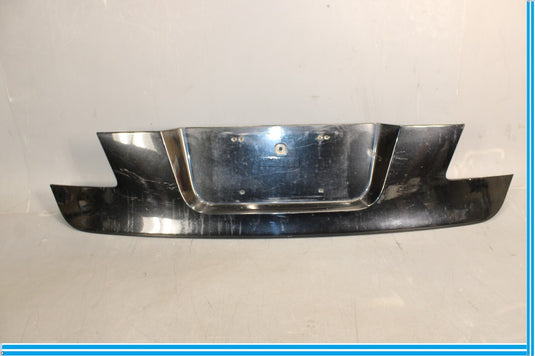 09-15 BMW 750Li 750i F01 F02 Rear Trunk Lid Hatch License Plate Molding Trim Oem