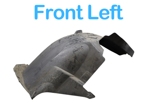 13-19 Mercedes GL550 GLS450 Front Left Rearward Fender Liner Splash Shield Oem