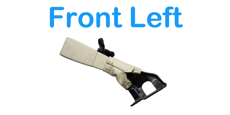 Load image into Gallery viewer, 02-06 Lexus SC430 Z40 Front Left Driver Side Seat Belt Seatbelt Buckle Oem
