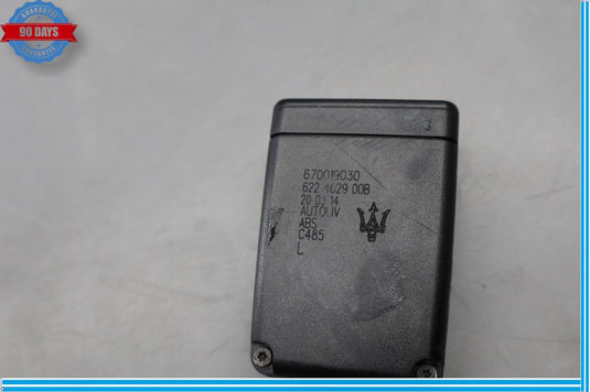 14-22 Maserati Ghibli M156 Rear Left Driver Side Seat Belt Buckle Black Oem