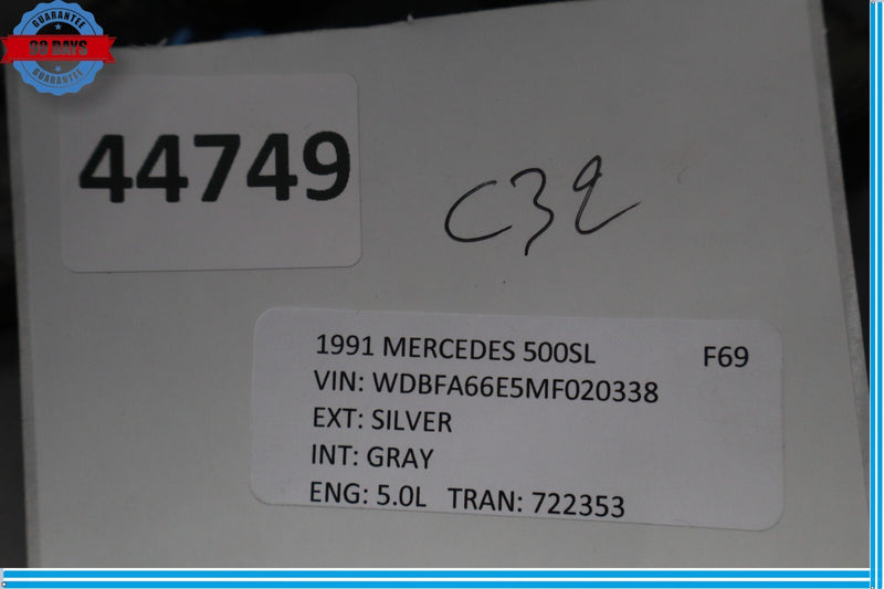 Load image into Gallery viewer, 90-02 Mercedes 500SL SL320 R129 Left Driver Side Seat Compartment Trim Oem
