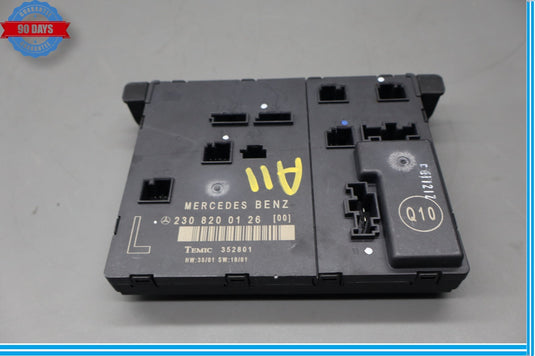 03-12 Mercedes R230 SL500 SL55 AMG Left Side Door Control Module 2308204726 Oem