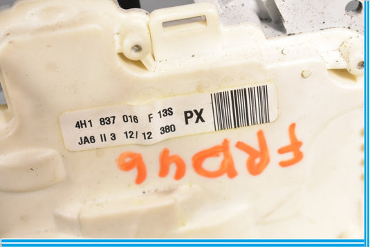 11-18 Audi A8 Quattro Front Right Door Latch Lock Actuator 4H1837016F Oem