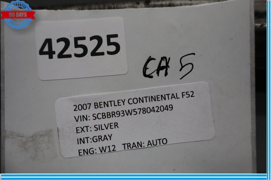 03-18 Bentley Continental Flying Spur Front Left Side Lower Control Arm Oem