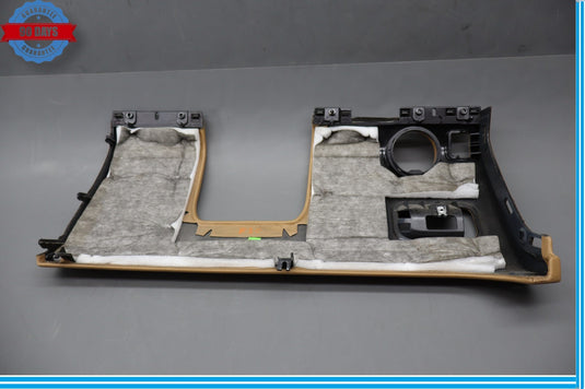 03-10 Porsche Cayenne Front Left Driver Side Lower Dash Knee Trim Panel Tan Oem