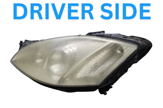 07-09 Mercedes W221 S550 Front Left Side Headlight Lamp Bi-Xenon A2218709126 Oem