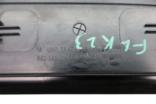 09-15 BMW 740i 750Li xDrive Front Left Side Door Sill Scuff Plate Cover Trim Oem