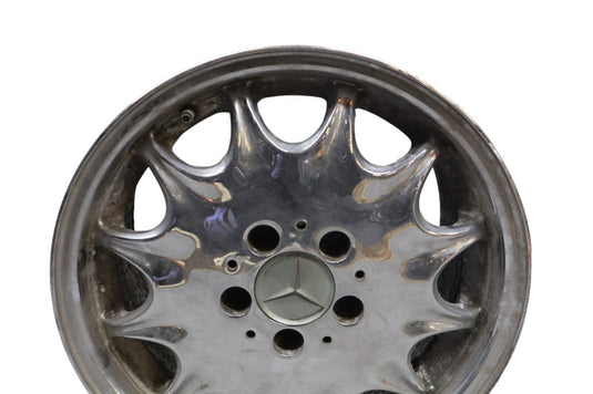 90-02 Mercedes R129 300SL SL320 SL500 Wheel Rim Disc Silver 8Jx16 R16 Oem