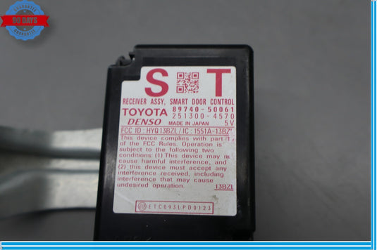07-09 Lexus LS460 XF40 Smart Door Keyless Receiver Control Module 8974050061 Oem